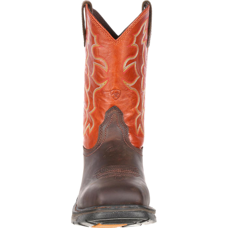 Ariat WorkHog Wide Square Steel Toe Western Boot - front