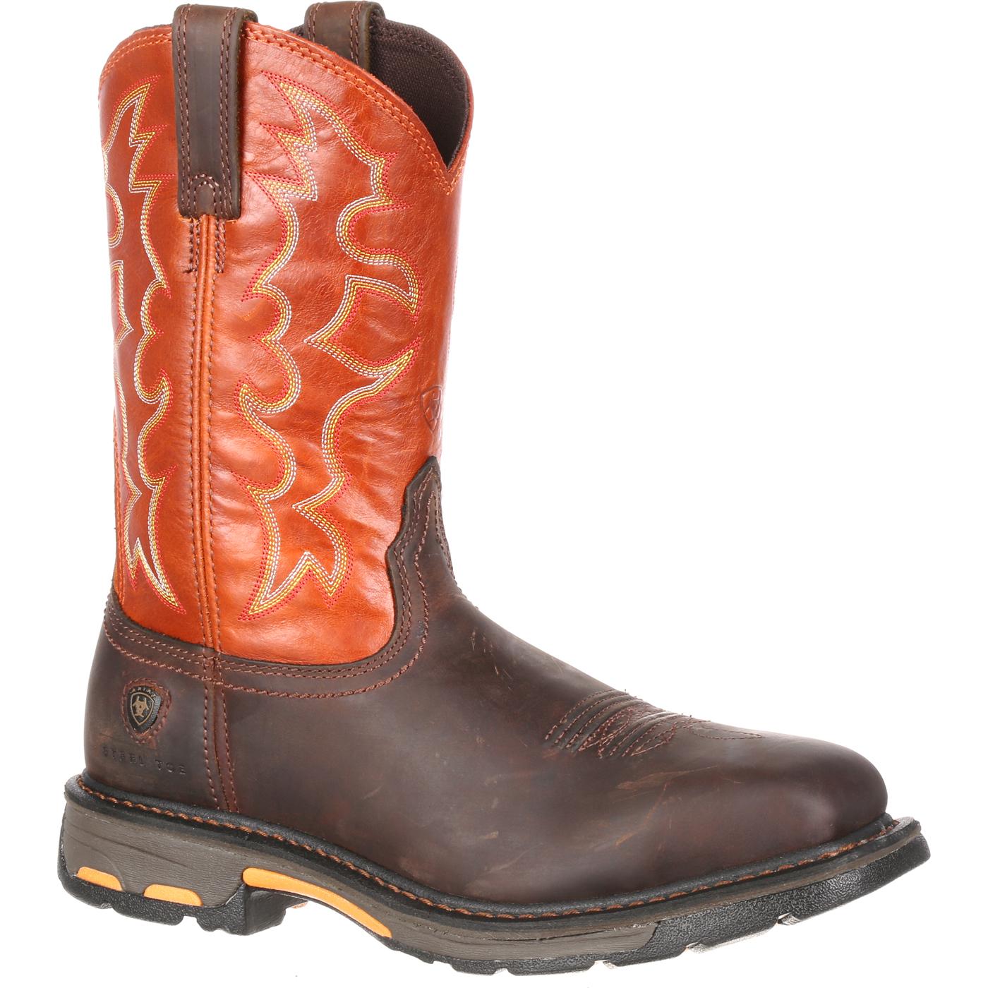 Ariet Workhog boot, size 10 1/2 Ariat Workhog Composite Toe CSA-Approved Puncture-Resistant  main image 4