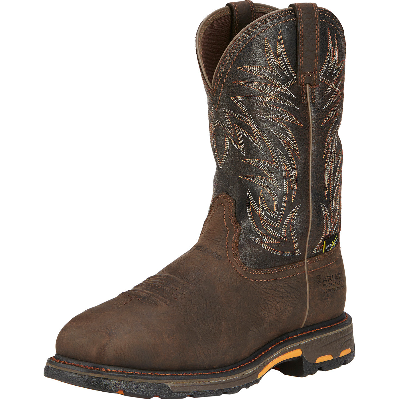Ariat WorkHog Men's 11 inch Composite Toe Internal Met-Guard Waterproof Western Work Boot - main