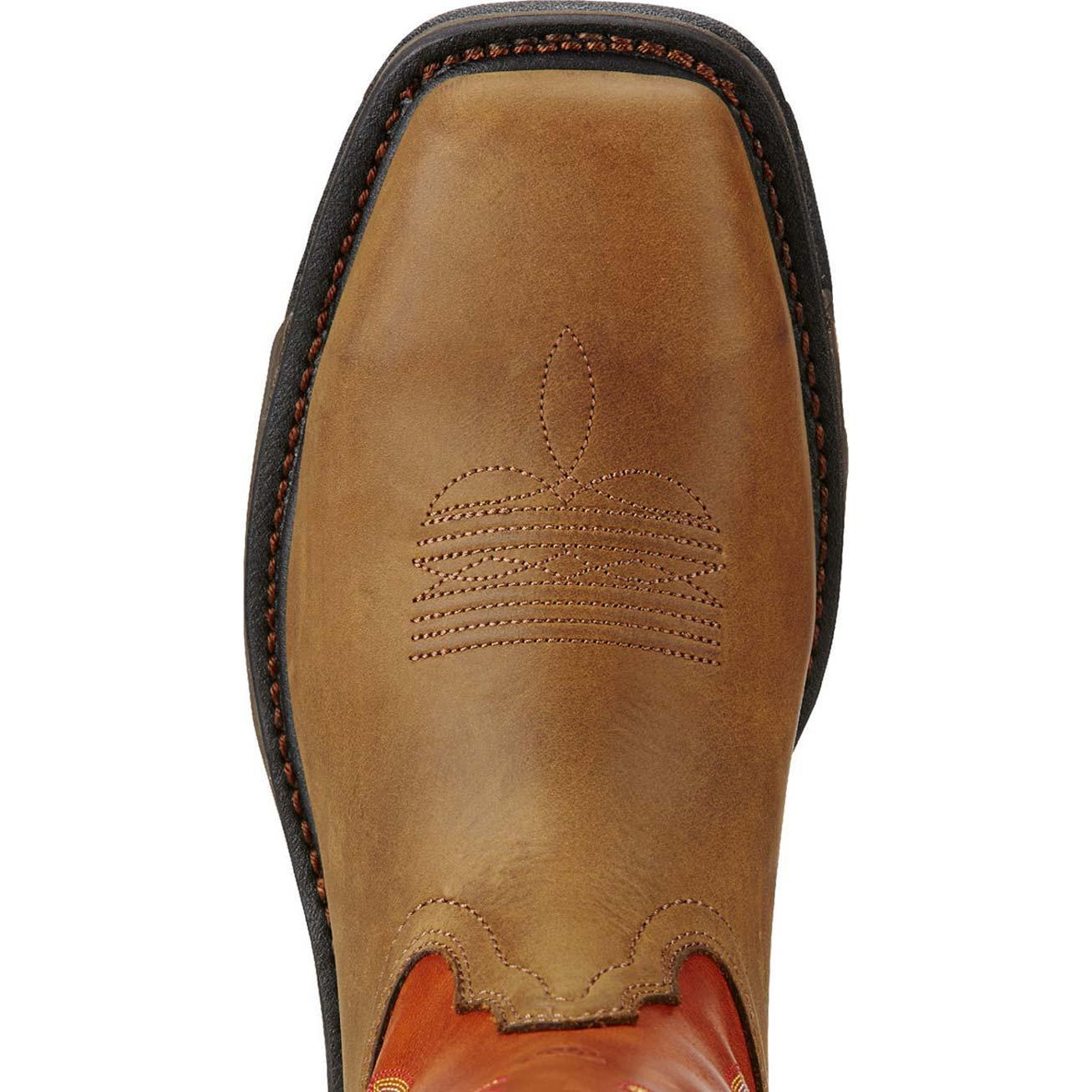 Ariat Workhog Composite Toe CSA-Approved Puncture-Resistant Western Work Boot - birdseye