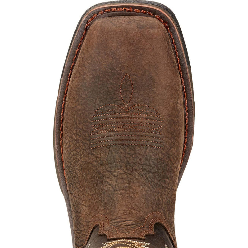 Ariat Workhog H2O Composite Toe Waterproof Western Wellington - birdseye