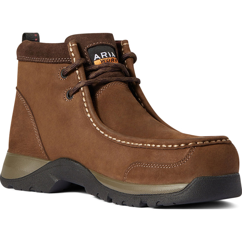 Ariat Edge LTE Women's 5 inch Composite Moc Toe Electrical Hazard Chukka Work Shoe - main