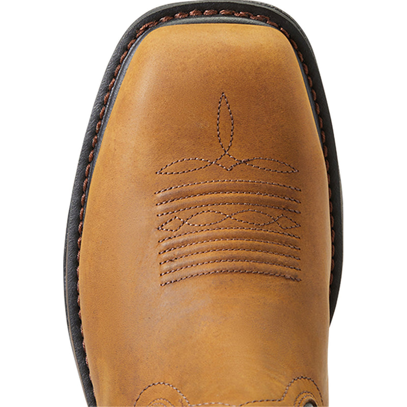 Ariat WorkHog XT BOA Men's 11-inch Carbon Nano Toe Electrical Hazard Waterproof Pull-On Western Work Boot - birdseye
