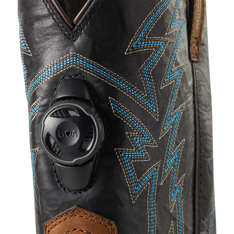 Ariat WorkHog XT BOA Men's 11-inch Carbon Nano Toe Electrical Hazard Waterproof Pull-On Western Work Boot - front
