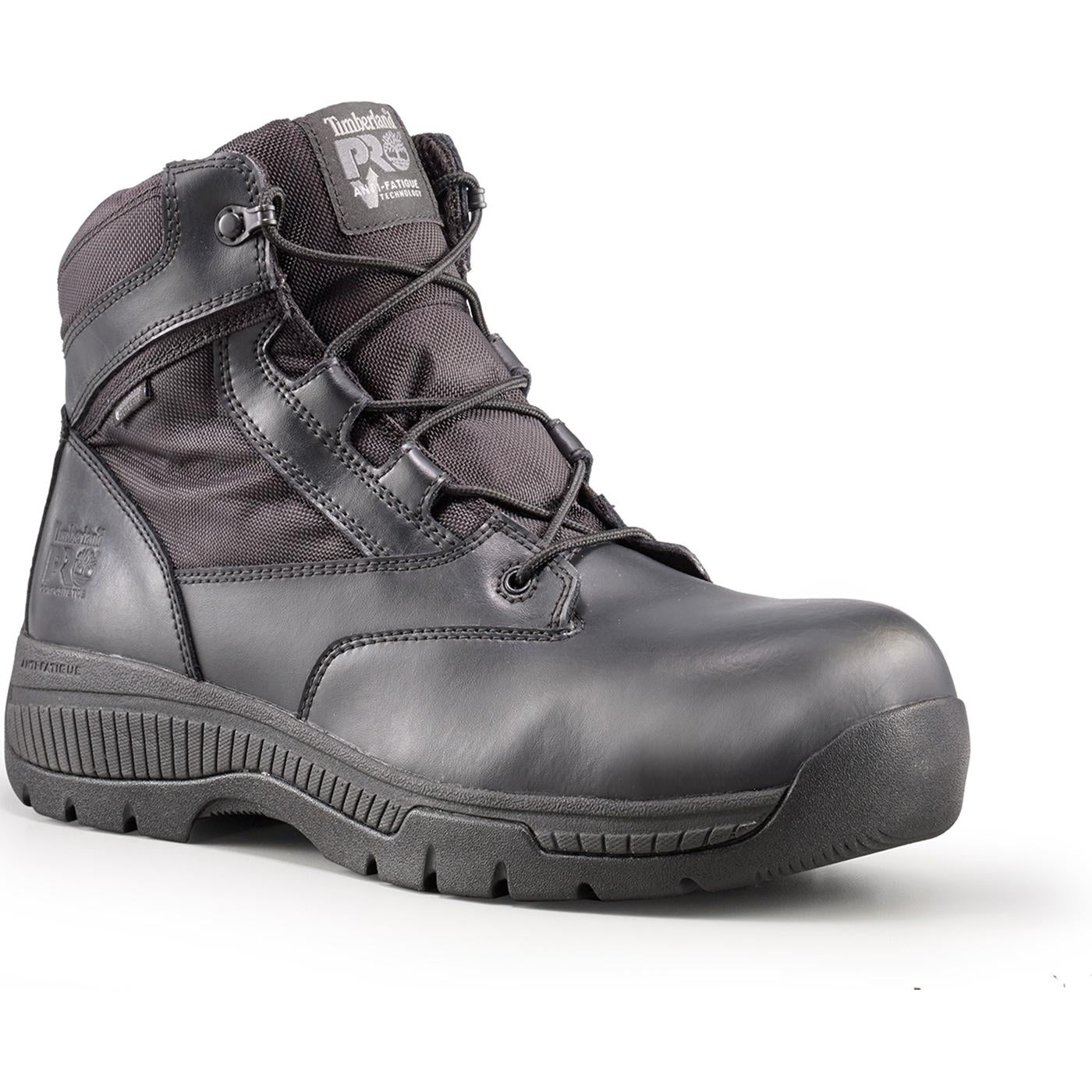 Timberland‎ PRO Boots Mens 10 Black Valor Duty Side Zip Tactical Waterproof Work Timberland Pro 92636 Side Zip Valor 8 main image 4