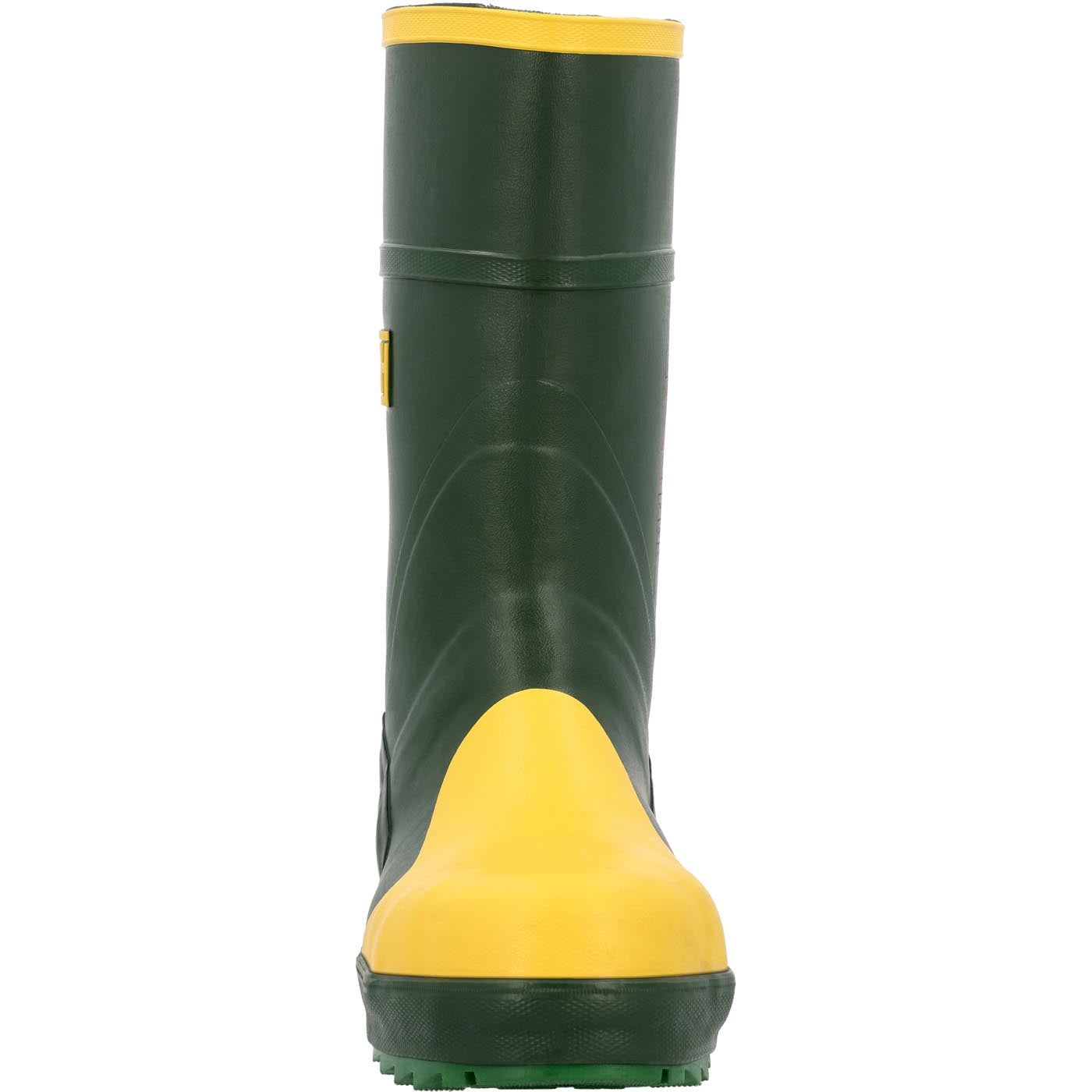 Lehigh Safety Shoes Unisex 12-Inch Steel Toe Dielectric Waterproof Rubber Work Boots - front