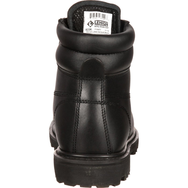 Lehigh Safety Shoes Unisex Steel Toe Work Boot - back