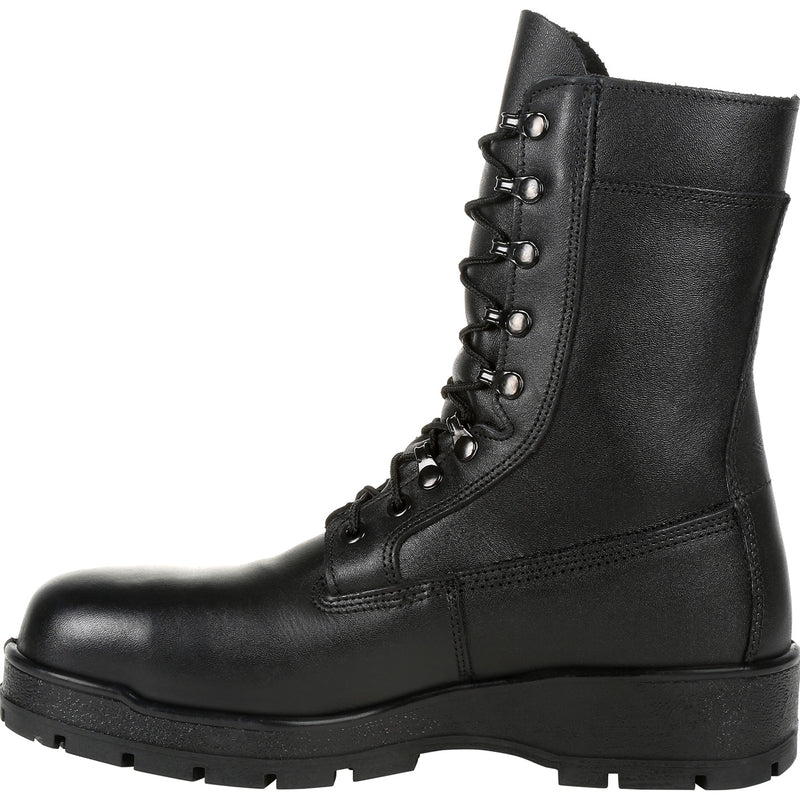 ""Rocky Women's Navy Inspired 9"" Steel Toe Boot" - profile"