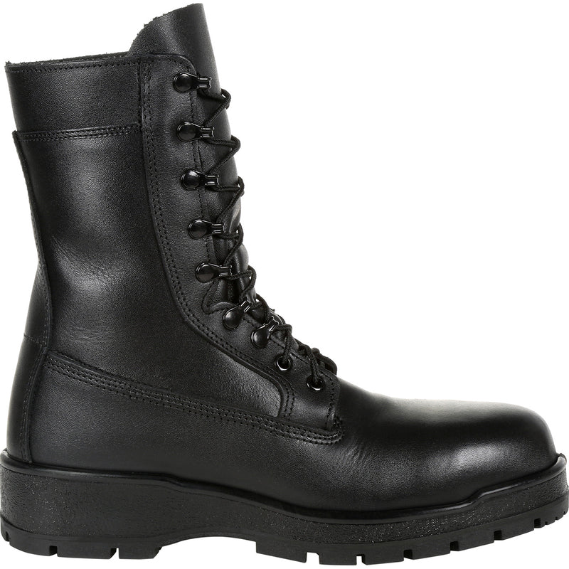 ""Rocky Women's Navy Inspired 9"" Steel Toe Boot" - profile"