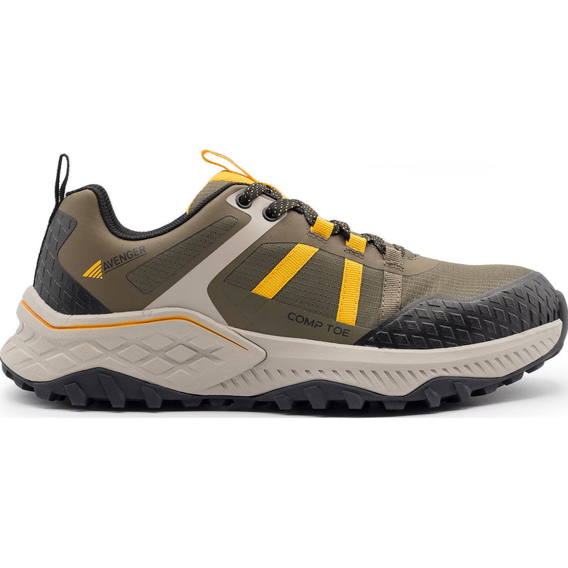 Avenger Aero Trail Men's Composite Toe Electrical Hazard Athletic Work Shoe - profile