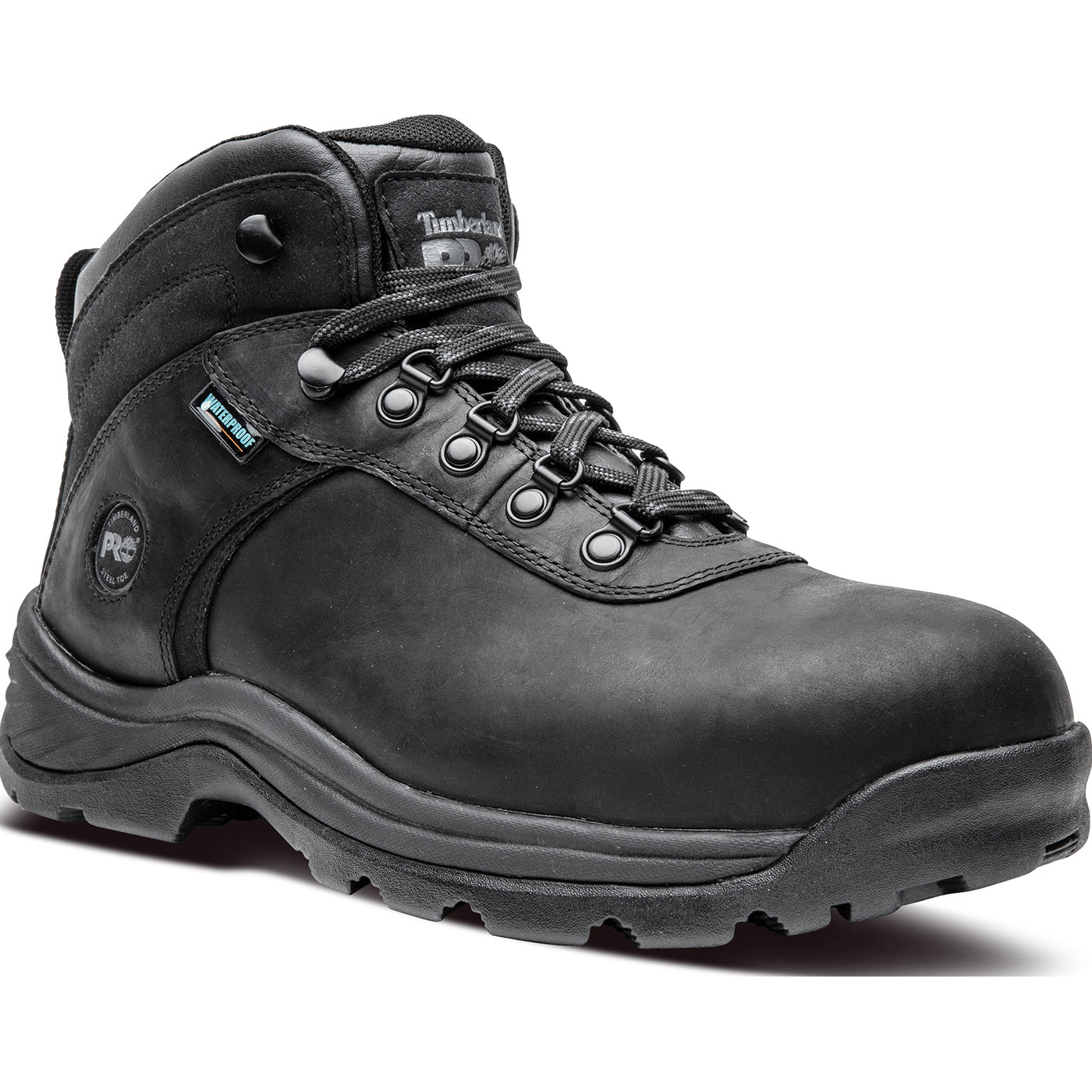 Timberland PRO Men\'s Flume Mid Waterproof Steel Toe Work Boots size 13 new/box Men main image 2