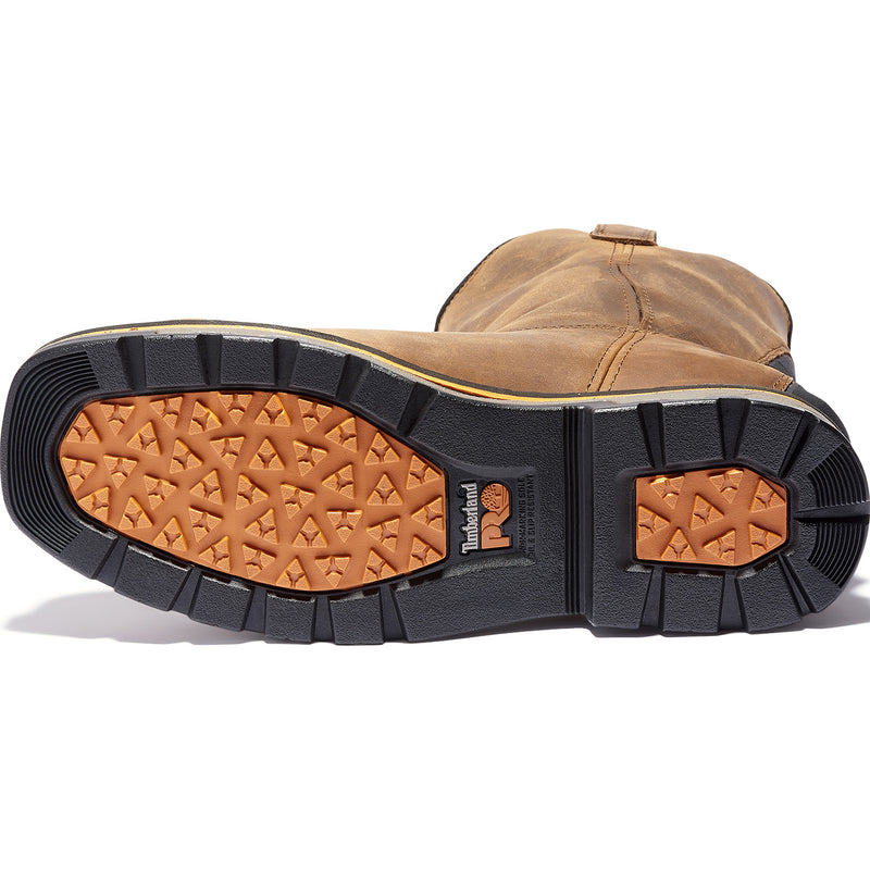 Timberland PRO True Grit Men's Composite Toe Electrical Hazard Waterproof Pull-On Boot - outsole