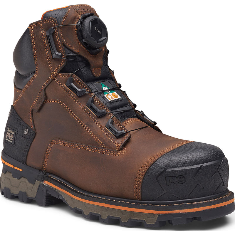 Timberland PRO Boondock CSA BOA Men's 6-inch Composite Toe Puncture-Resisting Waterproof Work Boot - main