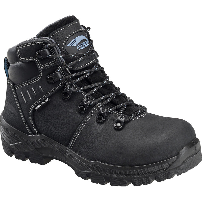 Avenger Foundation Women's Carbon Fiber Toe Puncture-Resistant Waterproof Work Boots - profile