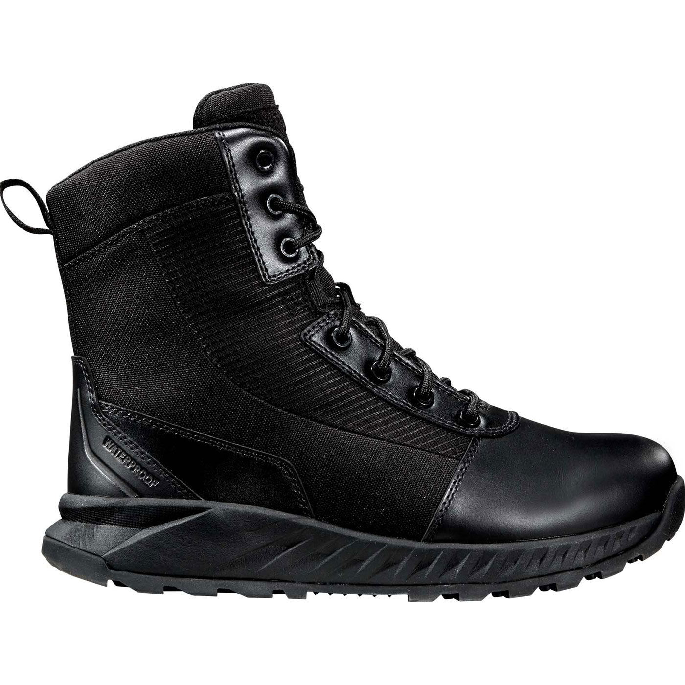 BD Protective BDX Unisex 8-inch Composite Toe Electrical Hazard Waterproof Zipper Tactical Boot - profile