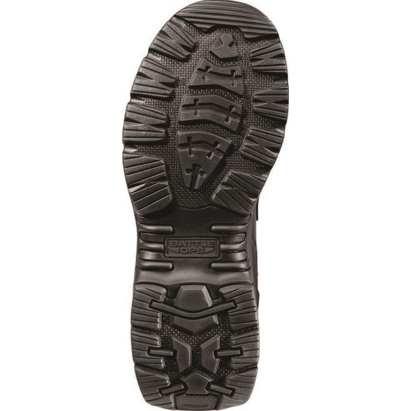 BD Protective Men's 6 inch Composite Toe Electrical Hazard Waterproof Zipper Tactical Boot - outsole