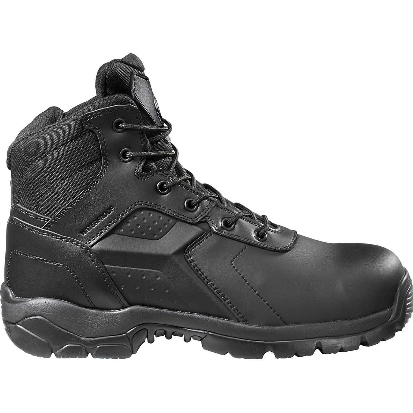 BD Protective Men's 6 inch Composite Toe Electrical Hazard Waterproof Zipper Tactical Boot - profile