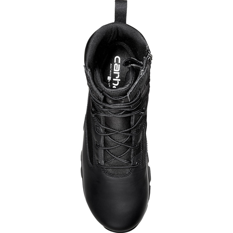 Carhartt Gilmore Men's 8-inch Carbon Nano Toe Electrical Hazard Waterproof Zipper Uniform Boot - birdseye