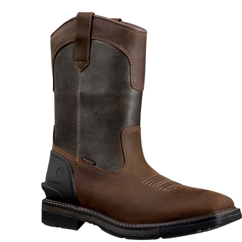 Carhartt Montana Men's 11-inch Steel Toe Electrical Hazard Waterproof Pull-On Work Boot - main