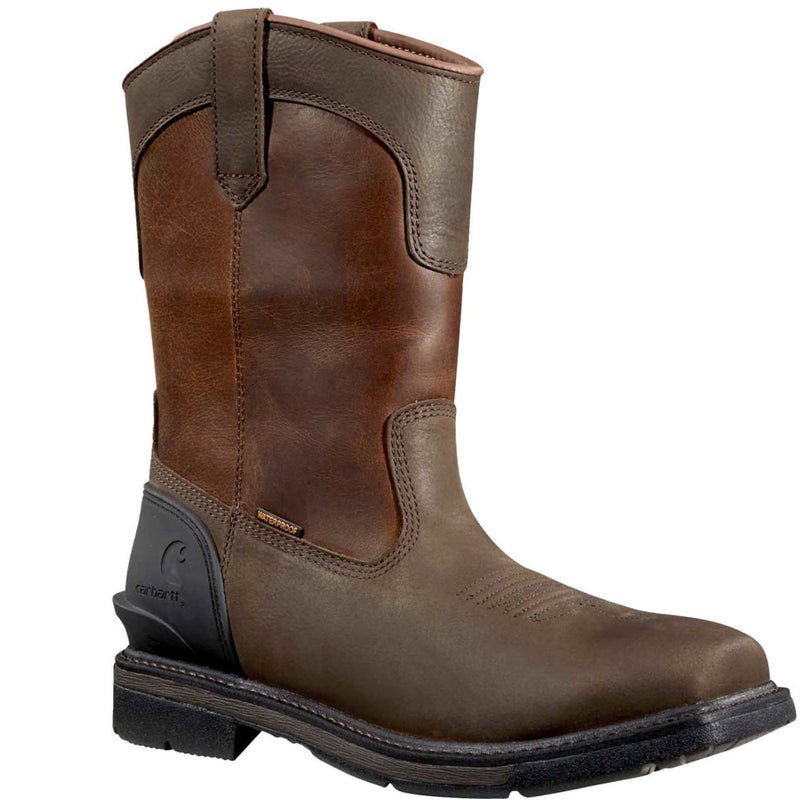 Carhartt Montana Men's 11-inch Steel Toe Electrical Hazard Waterproof Pull-On Work Boot - main