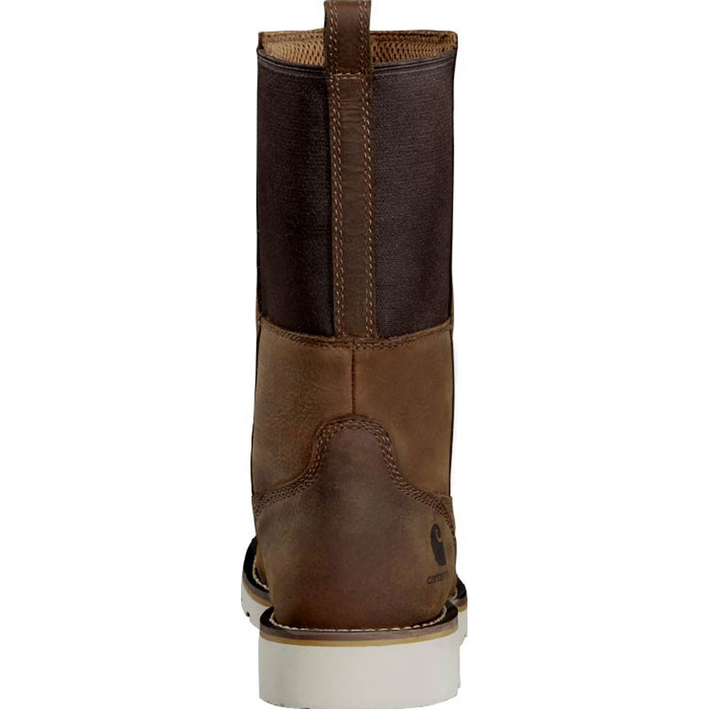 Carhartt Wedge Women's 10-inch Steel Toe Electrical Hazard Waterproof Pull-On Work Boot - back