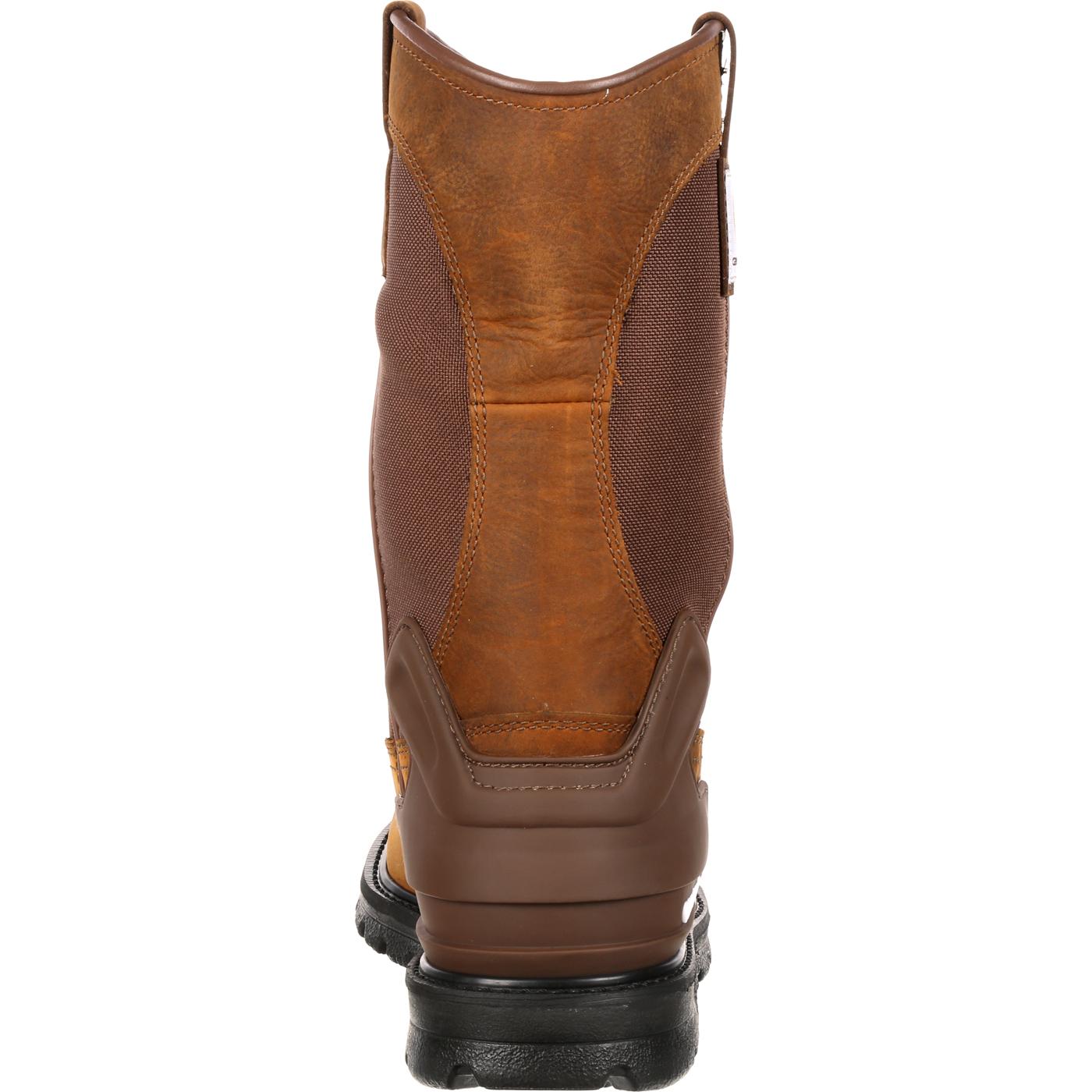 Carhartt Steel Toe Waterproof Wellington Work Boot - back