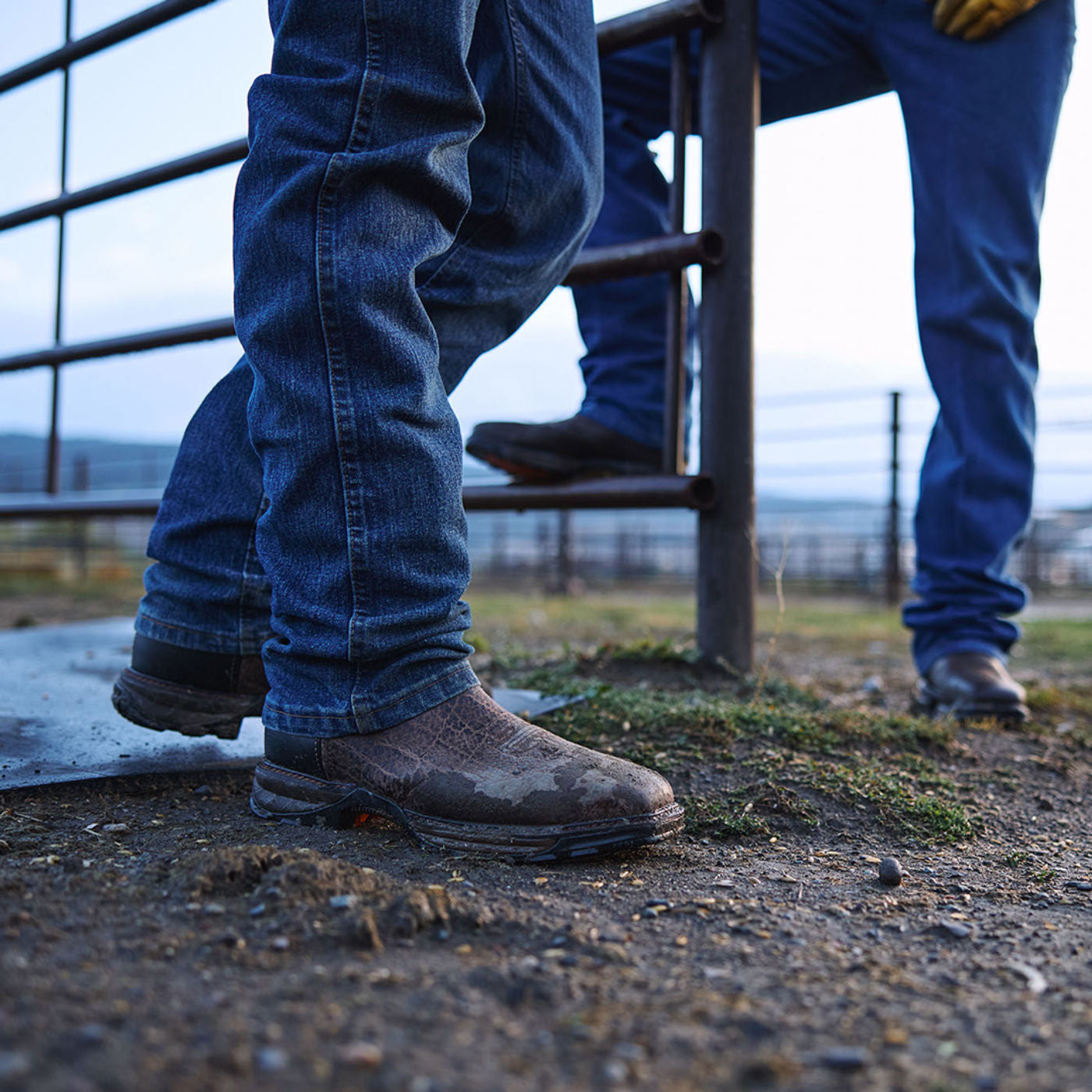 Durango® Maverick XP Steel Toe Waterproof Western Work Boot - lifestyle