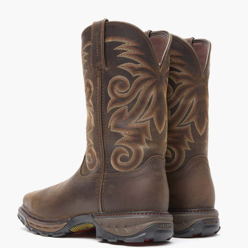 Durango® Maverick XP™ Steel Toe Waterproof Western Work Boot - back