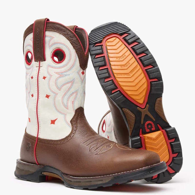 Durango® Maverick Women's Steel Toe Waterproof Western Work Boot - outsole