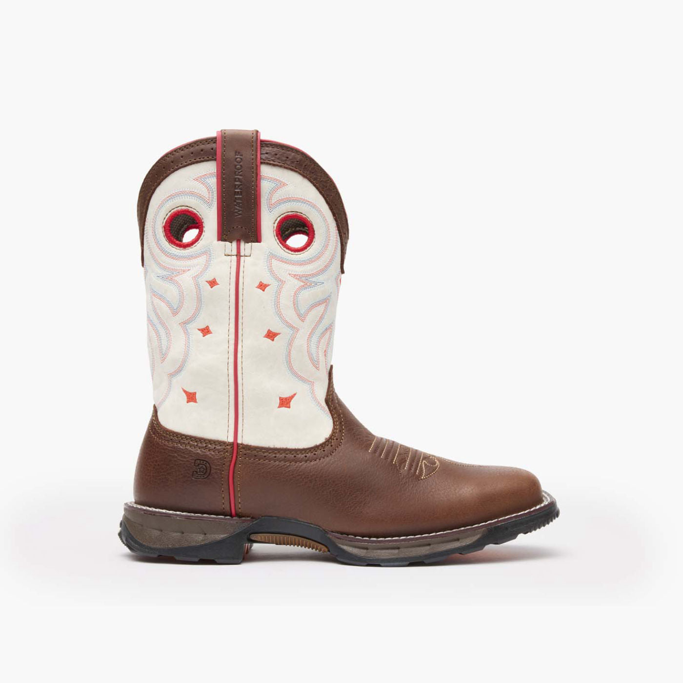 Durango® Maverick Women's Steel Toe Waterproof Western Work Boot - profile