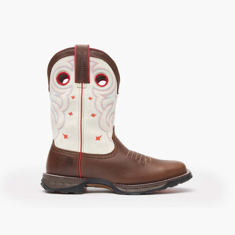 Durango® Maverick Women's Steel Toe Waterproof Western Work Boot - profile