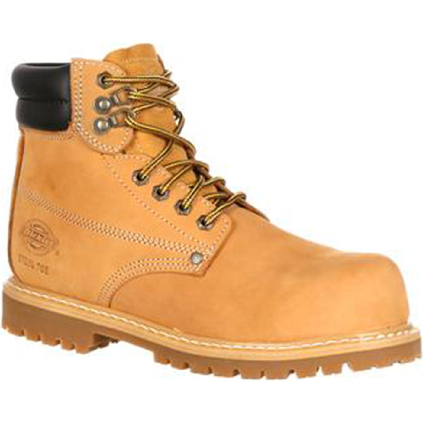 Dickies Brown Leather Steel Toes Work Boots Dickies mens Dickies Raider Steel Toe Work | Mercari main image 4