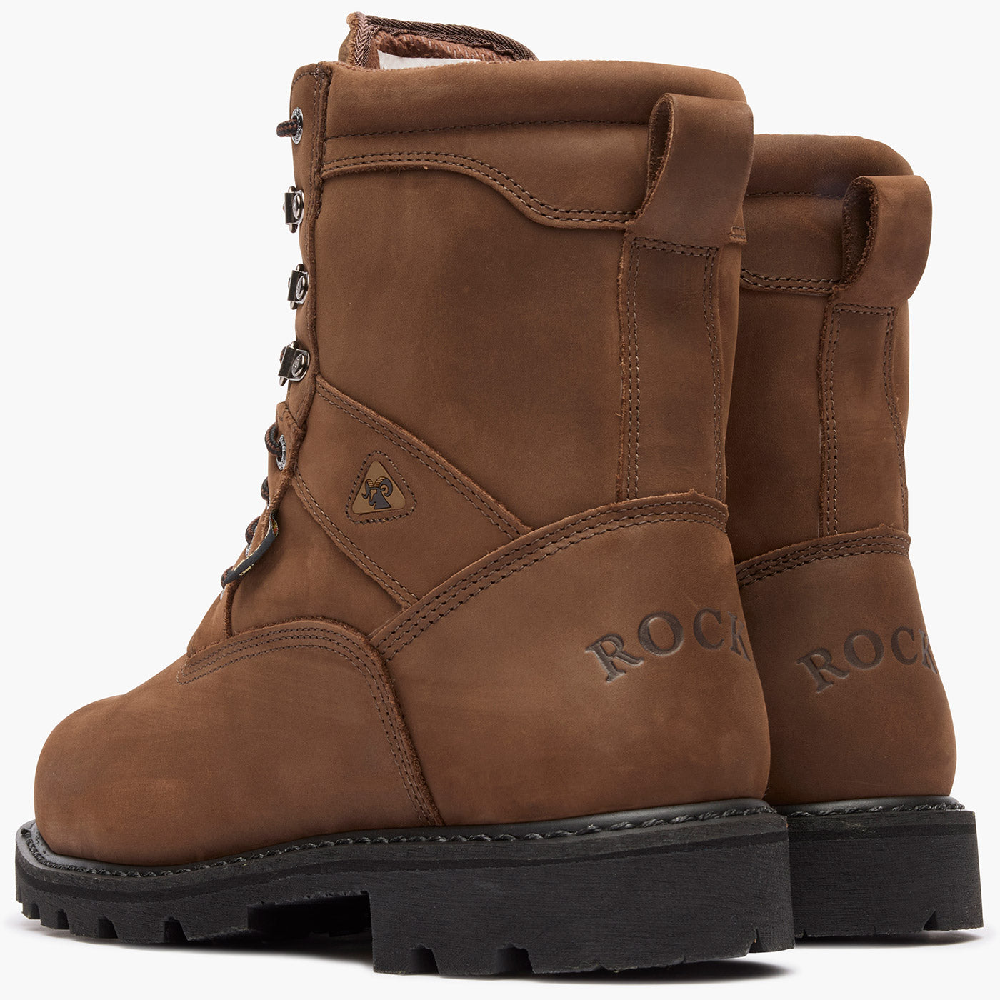 Rocky Ranger Steel Toe GORE-TEX® Waterproof 600G Insulated Work Boot - doubleheel