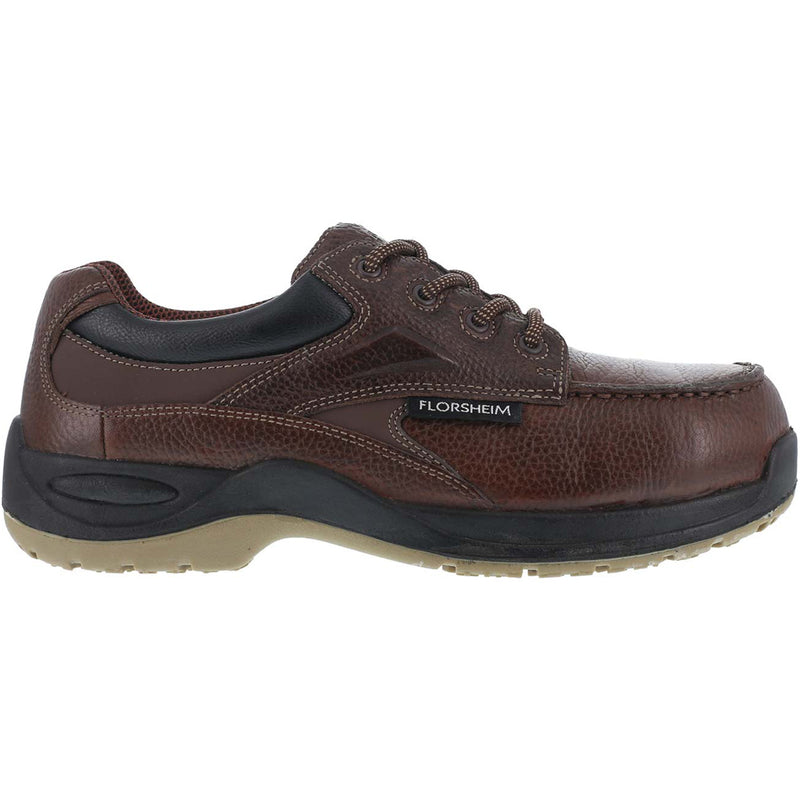 Florsheim Work Rambler Creek Composite Toe Static-Dissipative Work Casual Moc Toe Oxford - profile