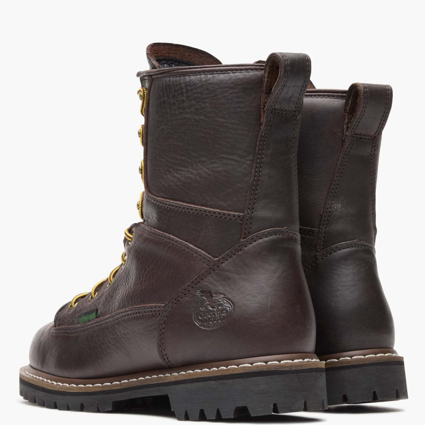 Georgia Boot Steel Toe Waterproof Lace-To-Toe Work Boot - back