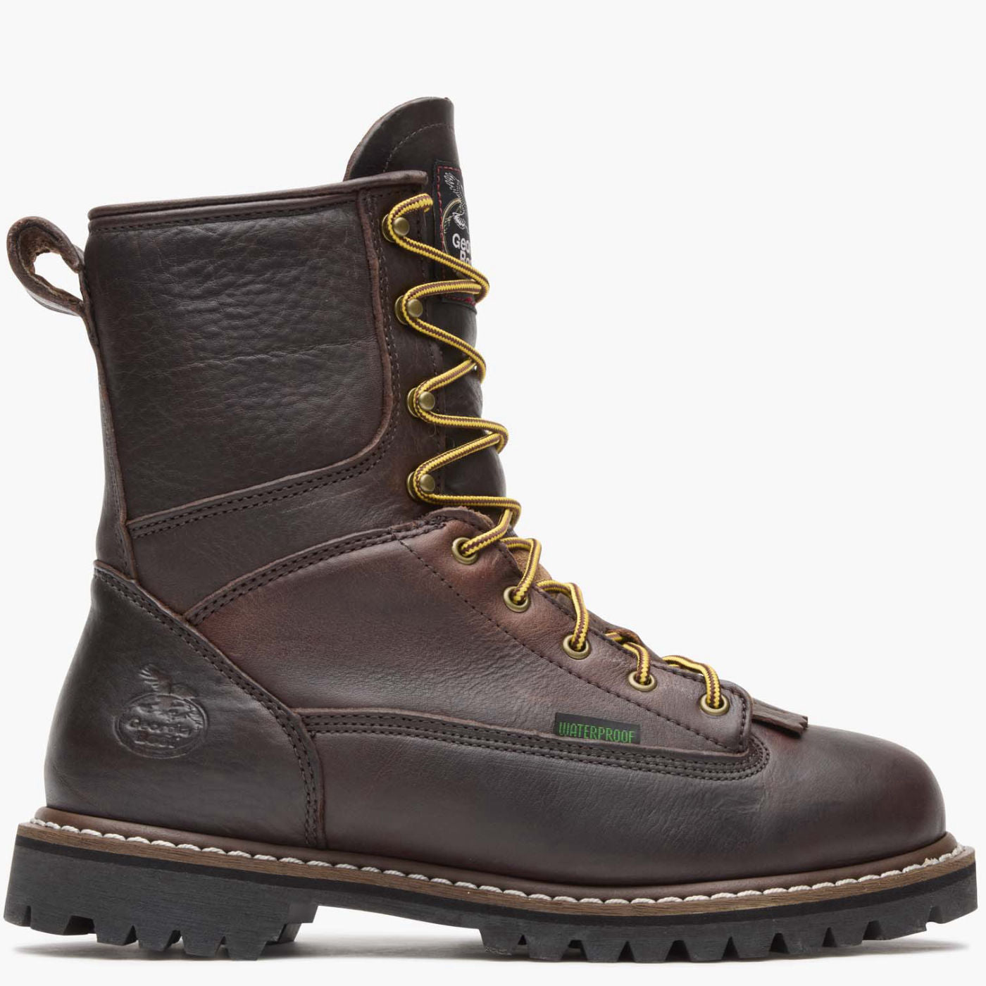 Georgia Boot Steel Toe Waterproof Lace-To-Toe Work Boot - profile