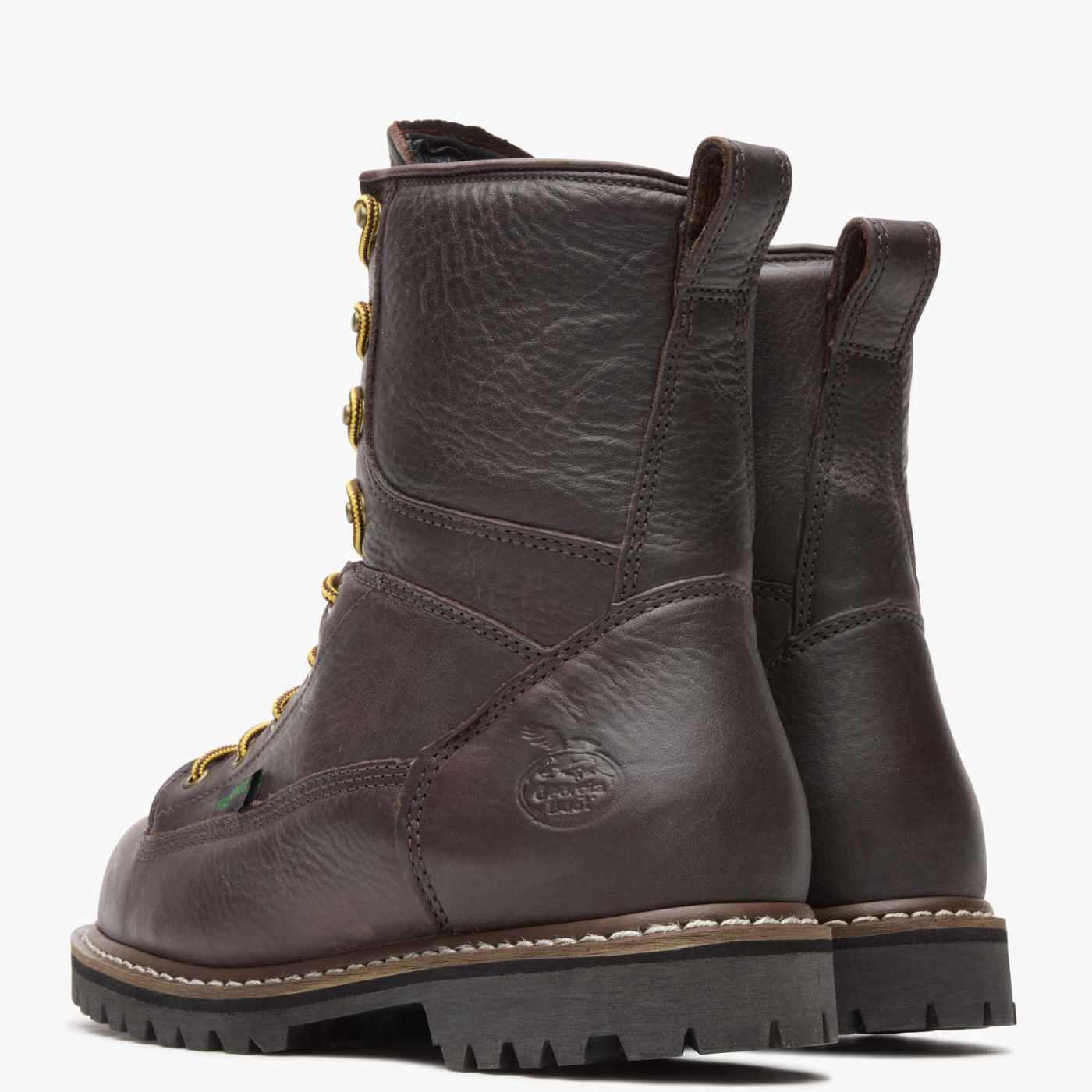 Georgia Boot Steel Toe Waterproof Lace-To-Toe Work Boot - back