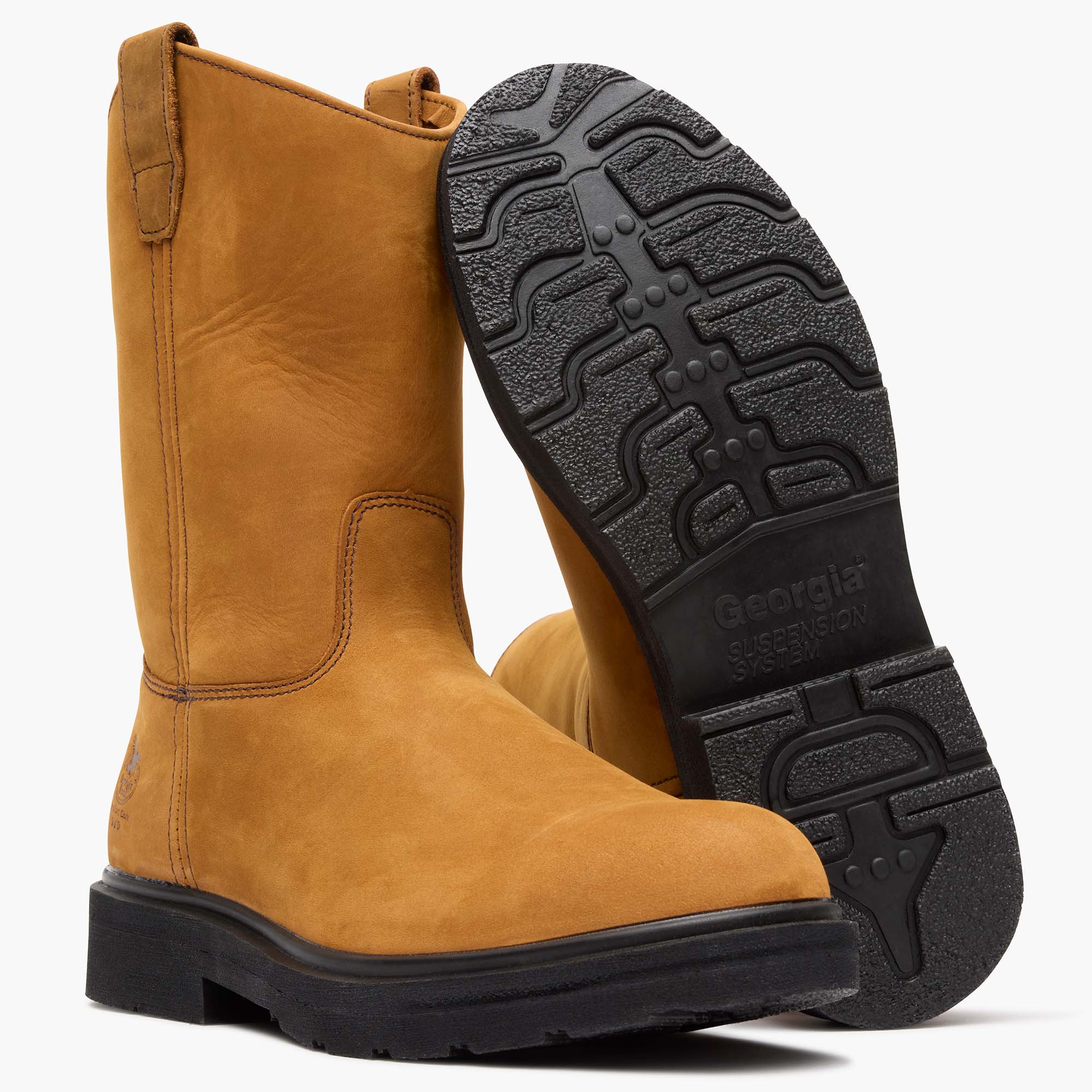 Georgia Boot Steel Toe Static-Dissipative Work Pull On