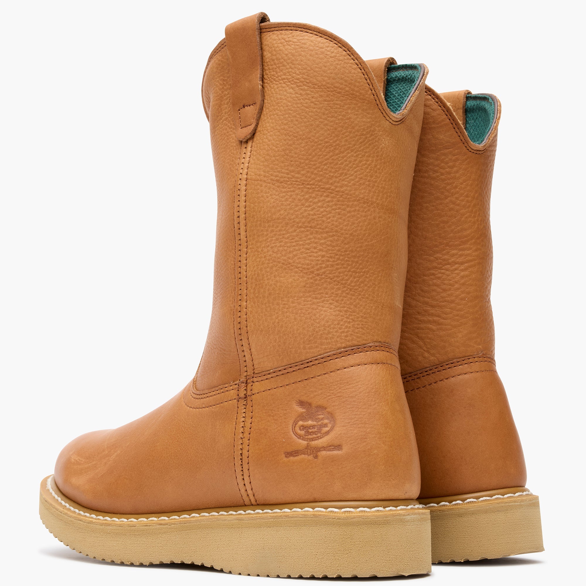 Georgia Boot Wedge Steel Toe Pull On Work Boot