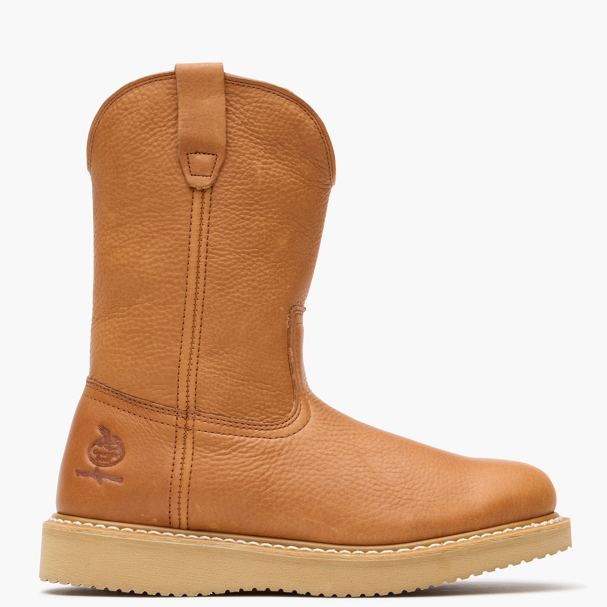 Georgia Boot Wedge Steel Toe Pull On Work Boot