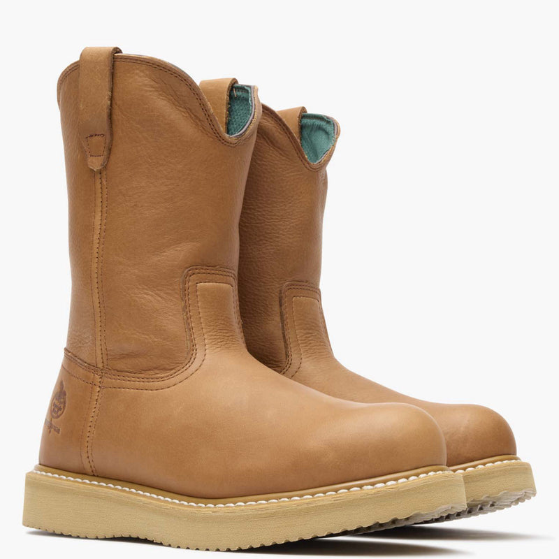 Georgia Boot Wedge Steel Toe Pull On Work Boot - 12