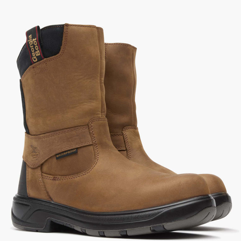 Georgia FLXpoint Waterproof Composite Toe Work Boots - 12