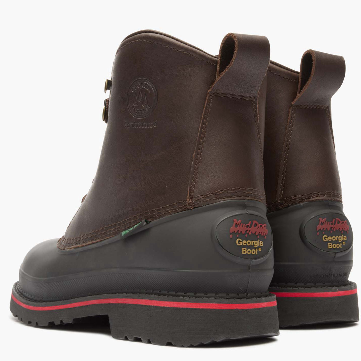 Georgia Boot Muddog Waterproof Steel Toe Work Boot - back