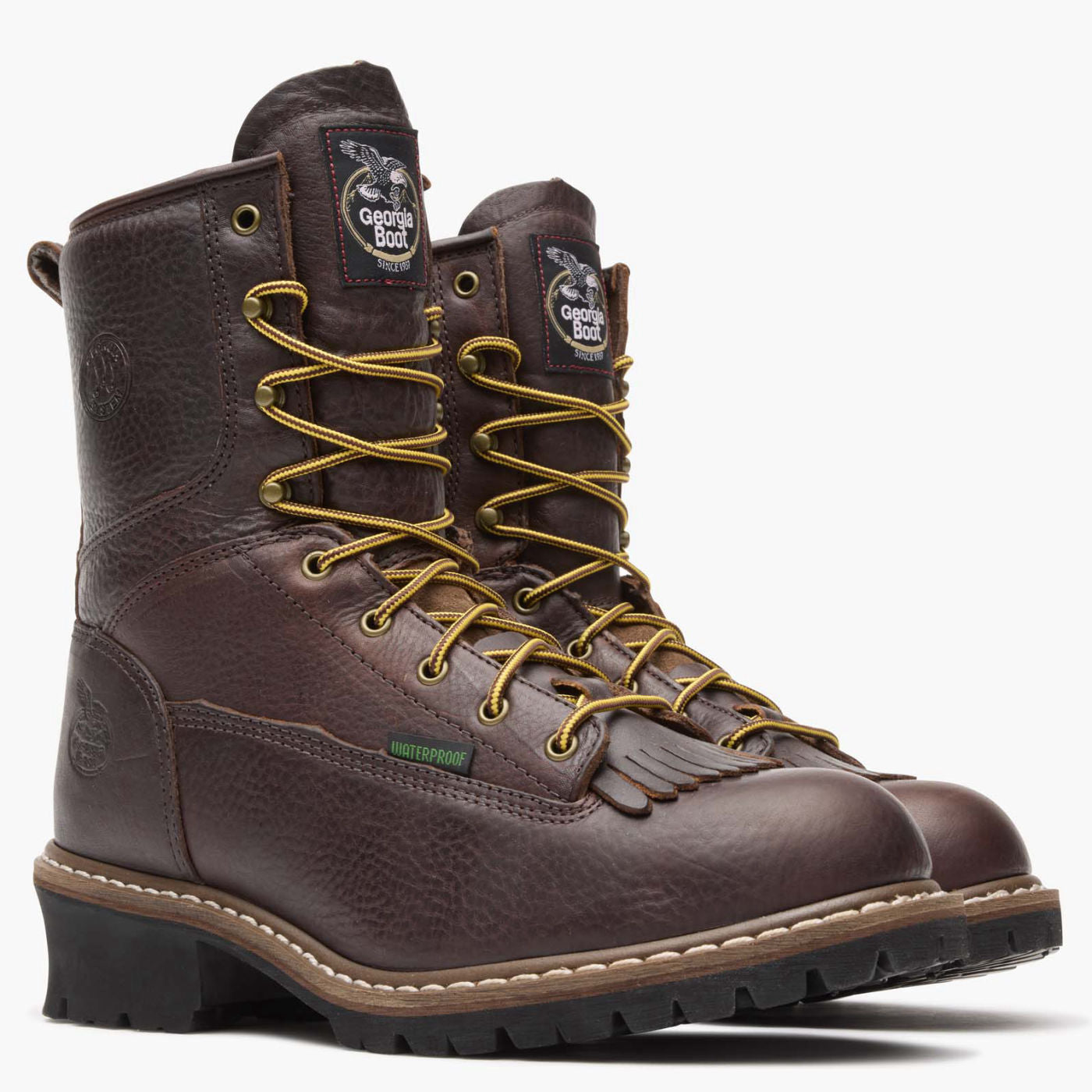 Georgia Boot Steel Toe Waterproof Logger Boot