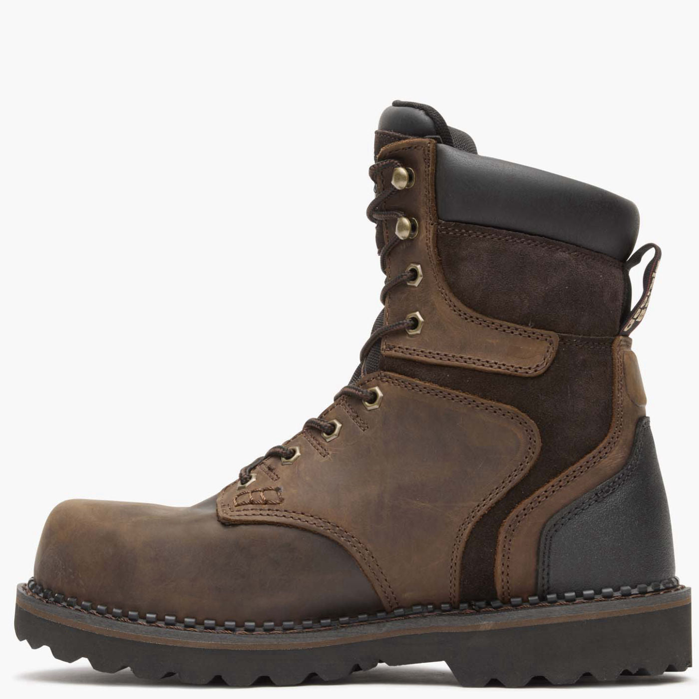 Georgia Boot Brookville Steel Toe Waterproof Work Boot - profile