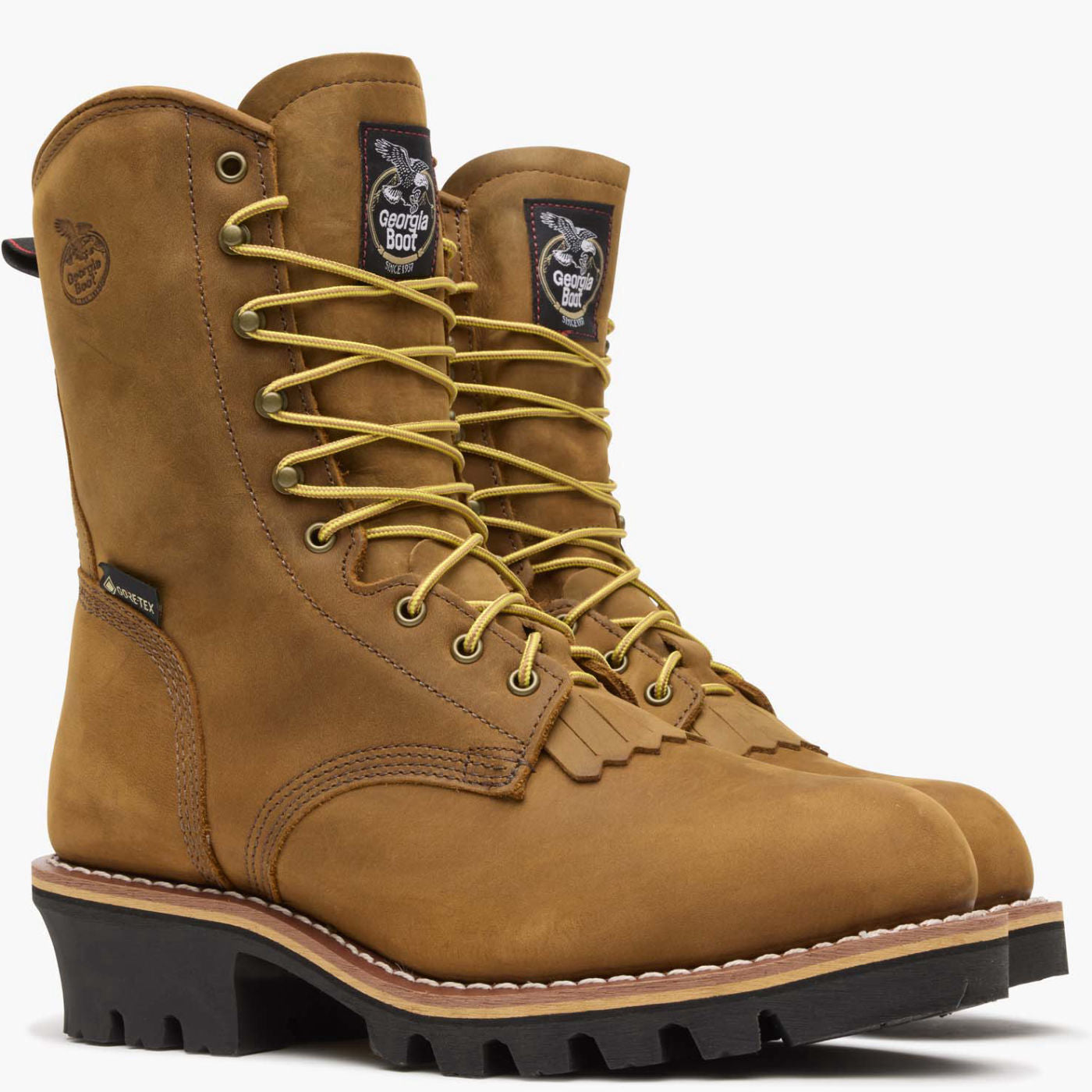 Georgia Boot Steel Toe GORE-TEX® Waterproof 400G Insulated Logger Boot - 12