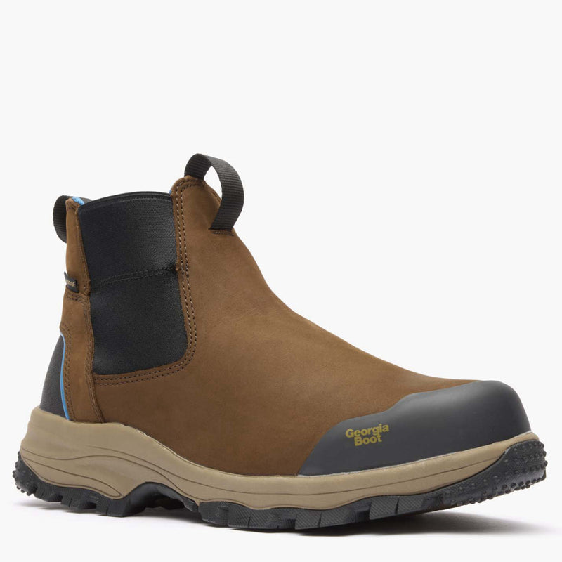 Georgia Boot Blue Collar Chelsea Waterproof Work Romeo Boot - main