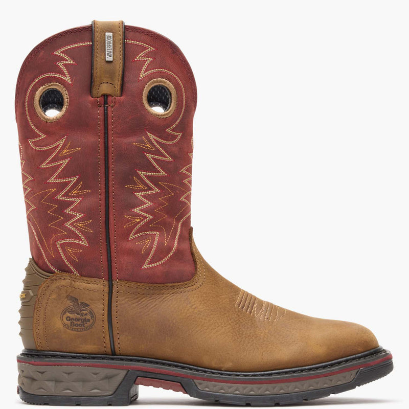 Georgia Boot Carbo-Tec Waterproof Pull-on Boot - profile