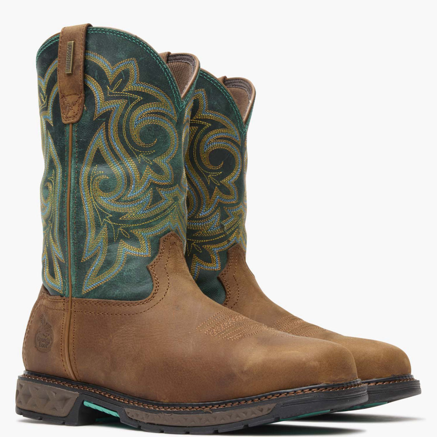 Georgia Boot Carbo-Tec LT Women's Steel Toe Waterproof Pull-On Boot - 12