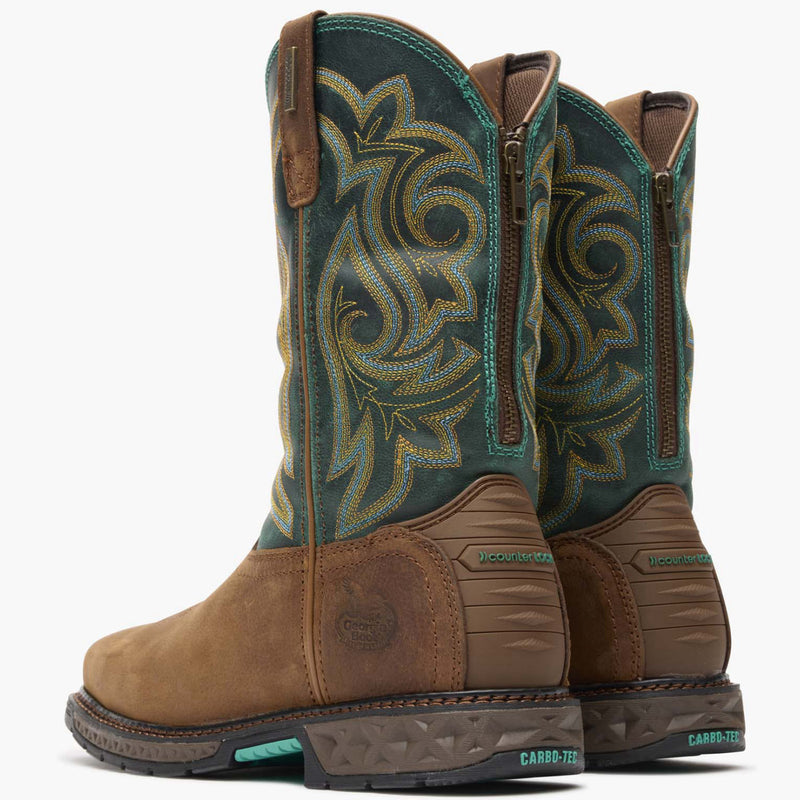 Georgia Boot Carbo-Tec LT Women's Steel Toe Waterproof Pull-On Boot - back